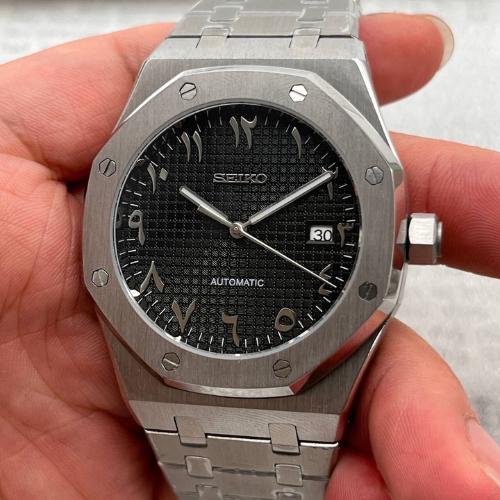 Reloj árabe plateado - AL-FAKHAR "orgullo árabe"