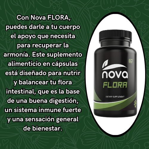 Nova Flora - El ayuda que tu flora intestinal necesita