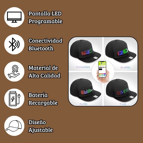 SmartHat - Gorra LED