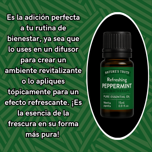 Aceite de menta - Alivio a tu ser