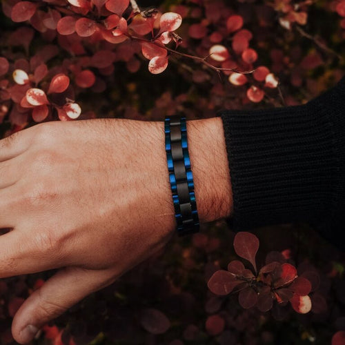 EnerG-Brace - Pulsera de titanio con imanes