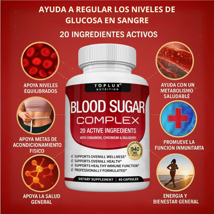 BLOOD SUGAR COMPLEX - Control total del azúcar