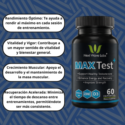 Max Test+ - Eleva tu energía y testoterona