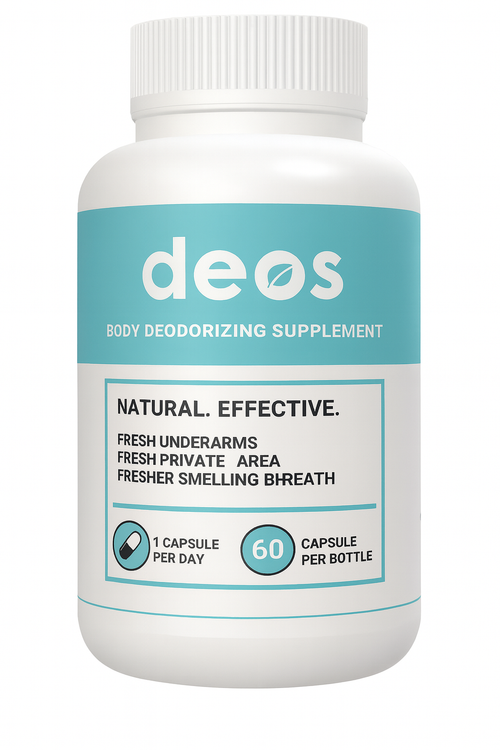 Deos - El desodorante natural que tu cuerpo necesita 60 CAPSULAS