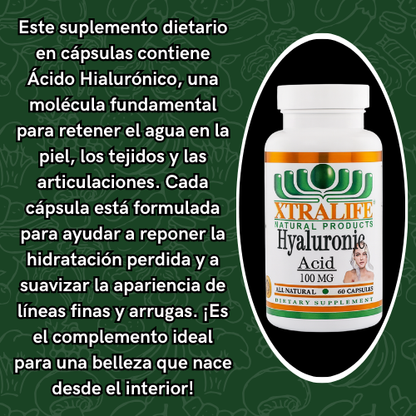 Ácido Hialurónico en capsulas