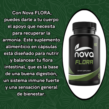 Nova Flora - El ayuda que tu flora intestinal necesita