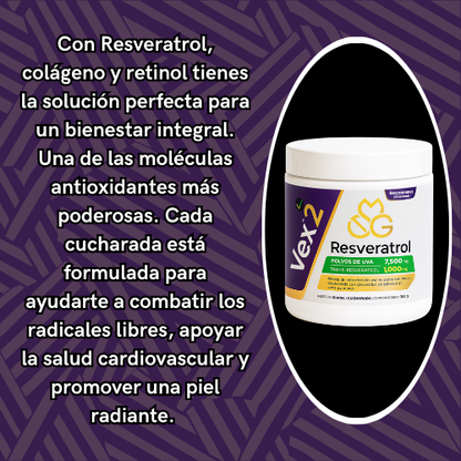 Resveratrol, colágeno y retinol - La formula anti edad