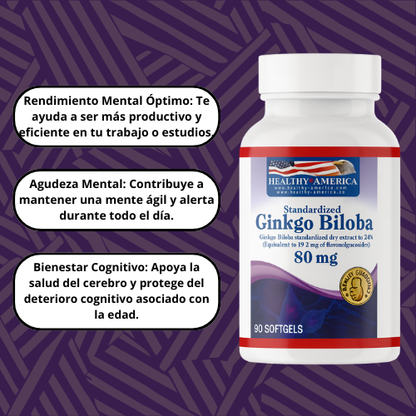 Ginkgo Biloba - Eleva tu capacidad mental