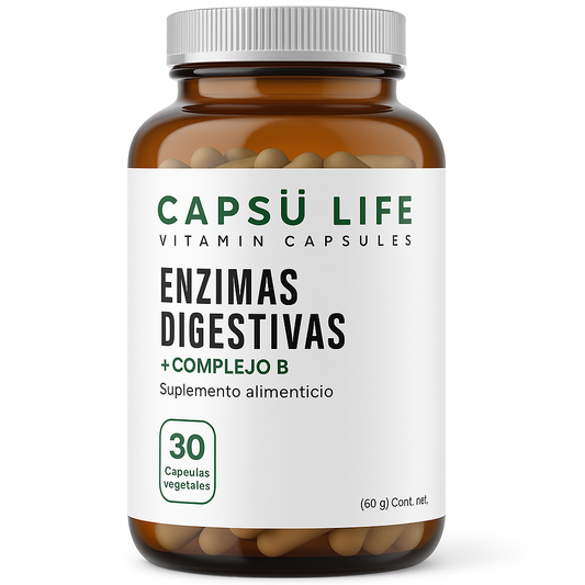 Enzimas digestivas - Digestión y energía optima