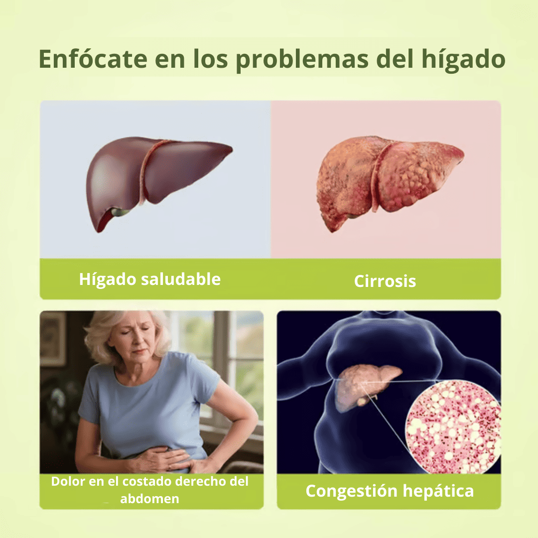 Detox Hepatico Natural para el hígado con Cardo Mariano y Cúrcuma