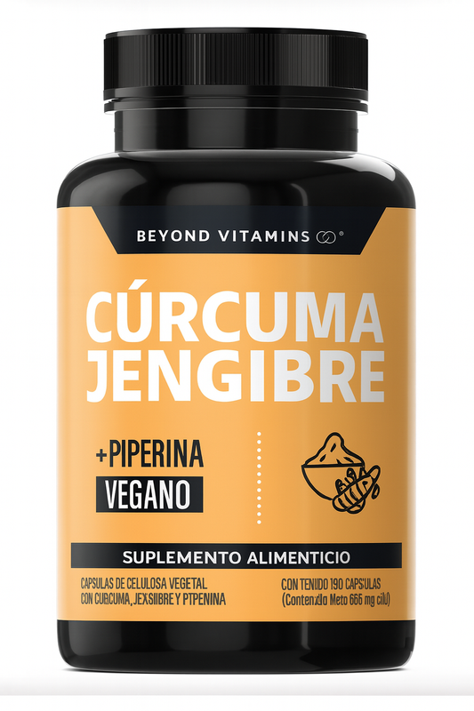 CÚRCUMA Y JENGIBRE - Nutre tu cuerpo