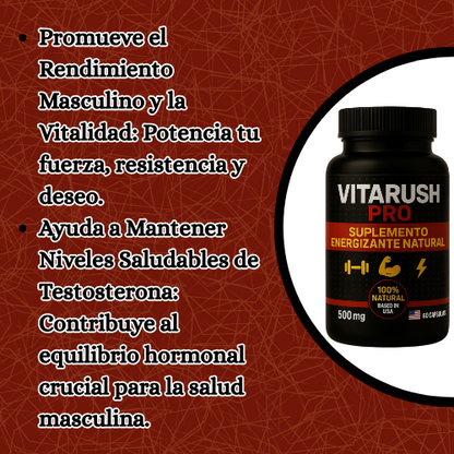 VitaRush Pro - Activa tu energía masculina
