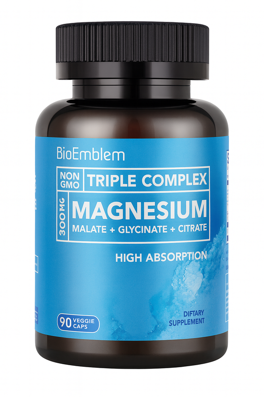 Triple Complex Magnesio - Tu aliado para decirle adiós al estrés