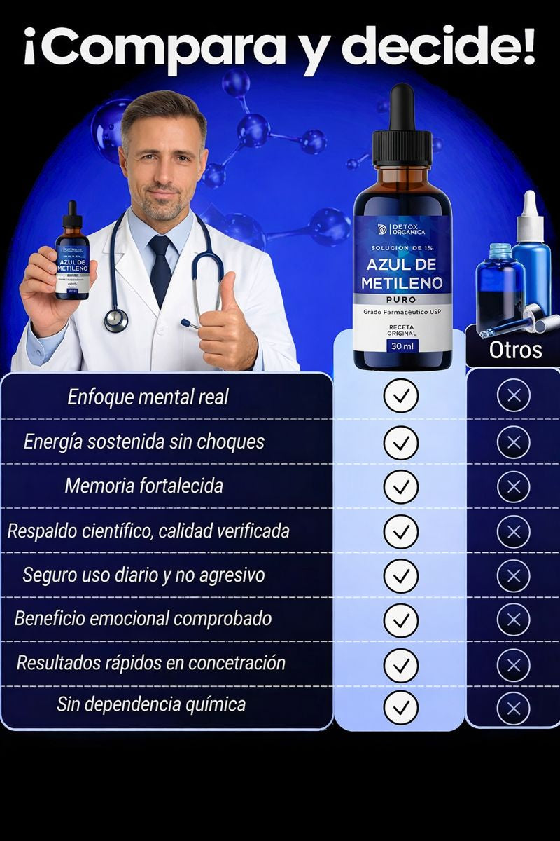 AZUL DE METILENO -  “Renueva tu energía desde la raíz”