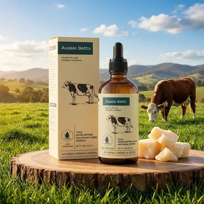 Suero de sebo con micropéptidos dorados - antienvejecimiento suave para pieles sensibles