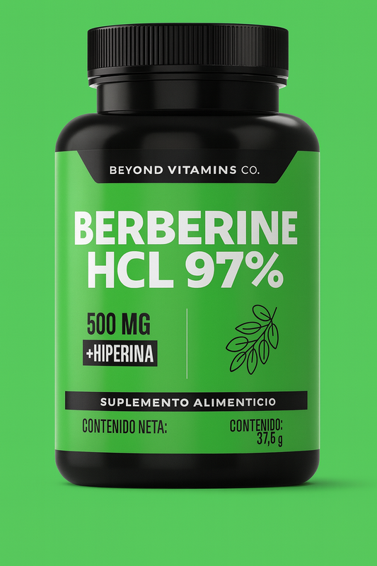 BERBERINE HCL - Suplemento Dietético de Alta Potencia