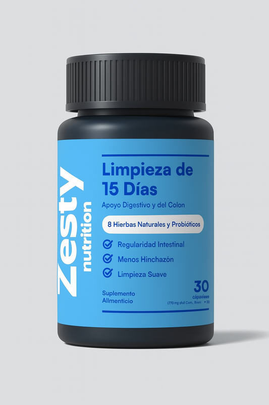 Zesty - Limpieza intestinal en 15 días